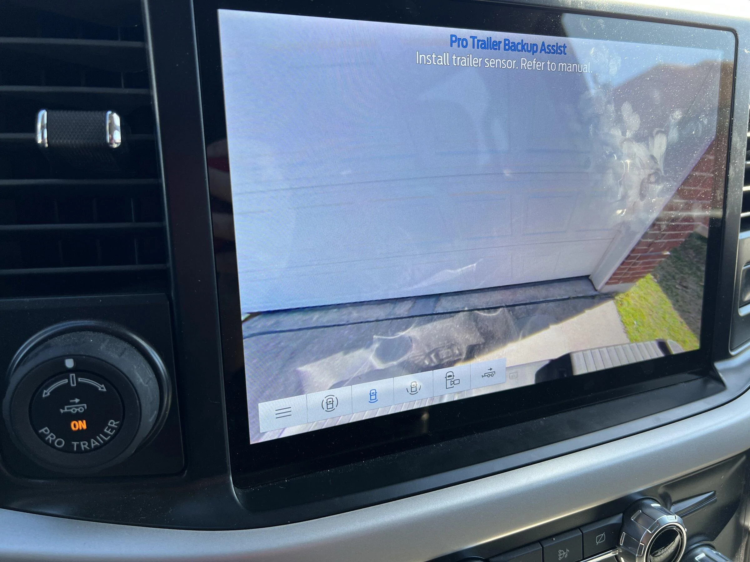 Ford F-150 Lightning 360 Camera Speed Limit Override Reverse Camera