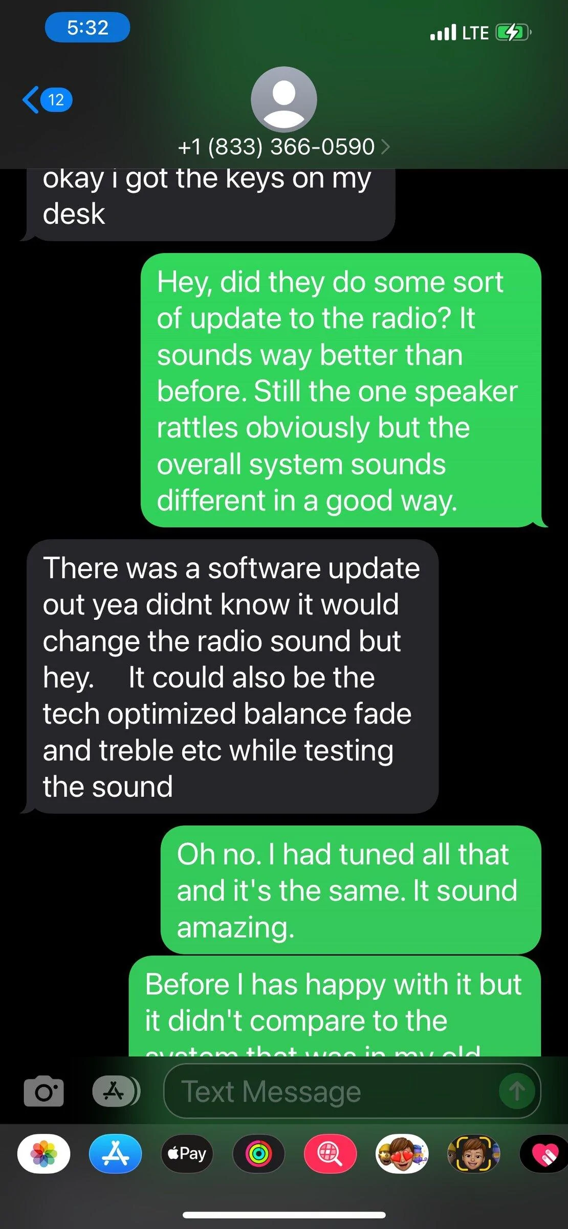 Ford F-150 Lightning 2021 B&O Unleashed Software Update massively improved sound quality - super happy. IMG_5005