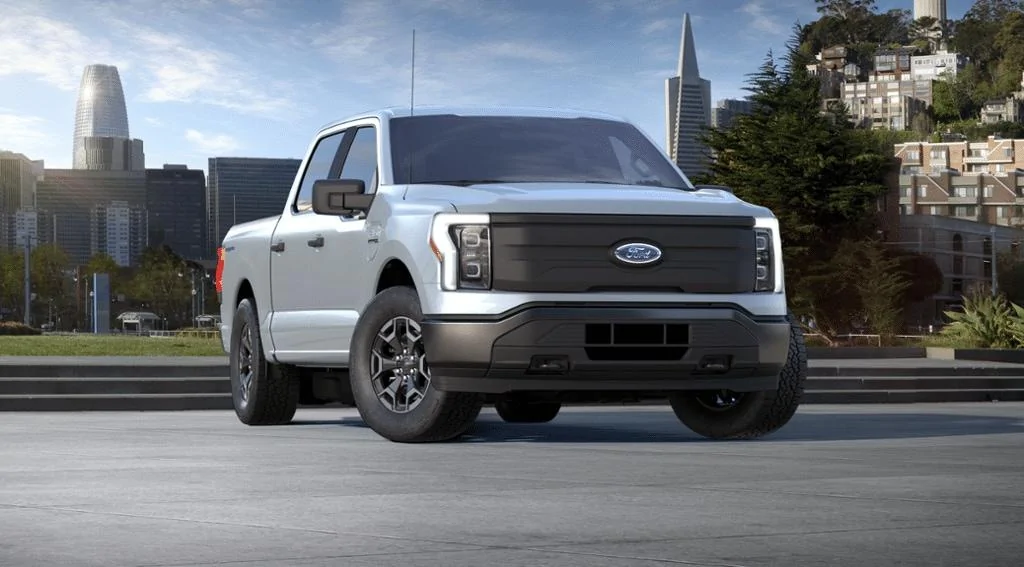 Ford F-150 Lightning Brakes - Hydraulic or Electric?  SPECS .... IcedBlueSilver