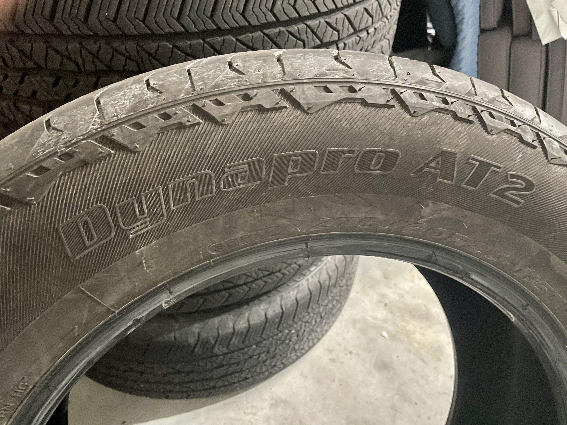 Ford F-150 Lightning Hankook Dynapro AT2 275/60/20 5B444246-F3F7-40DE-A038-FFF6AE6FE81A