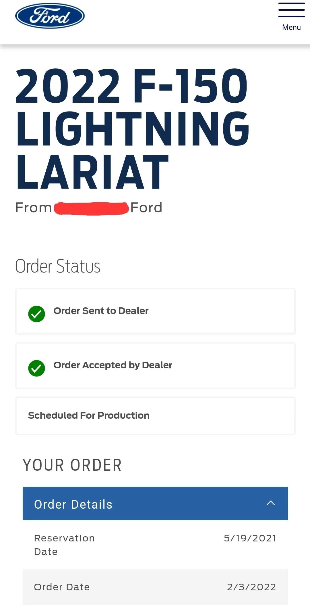 Ford F-150 Lightning ? 3rd Wave (2/3/22) Lightning Ordering Now Open! Screenshot_20220210-084453_Chrom