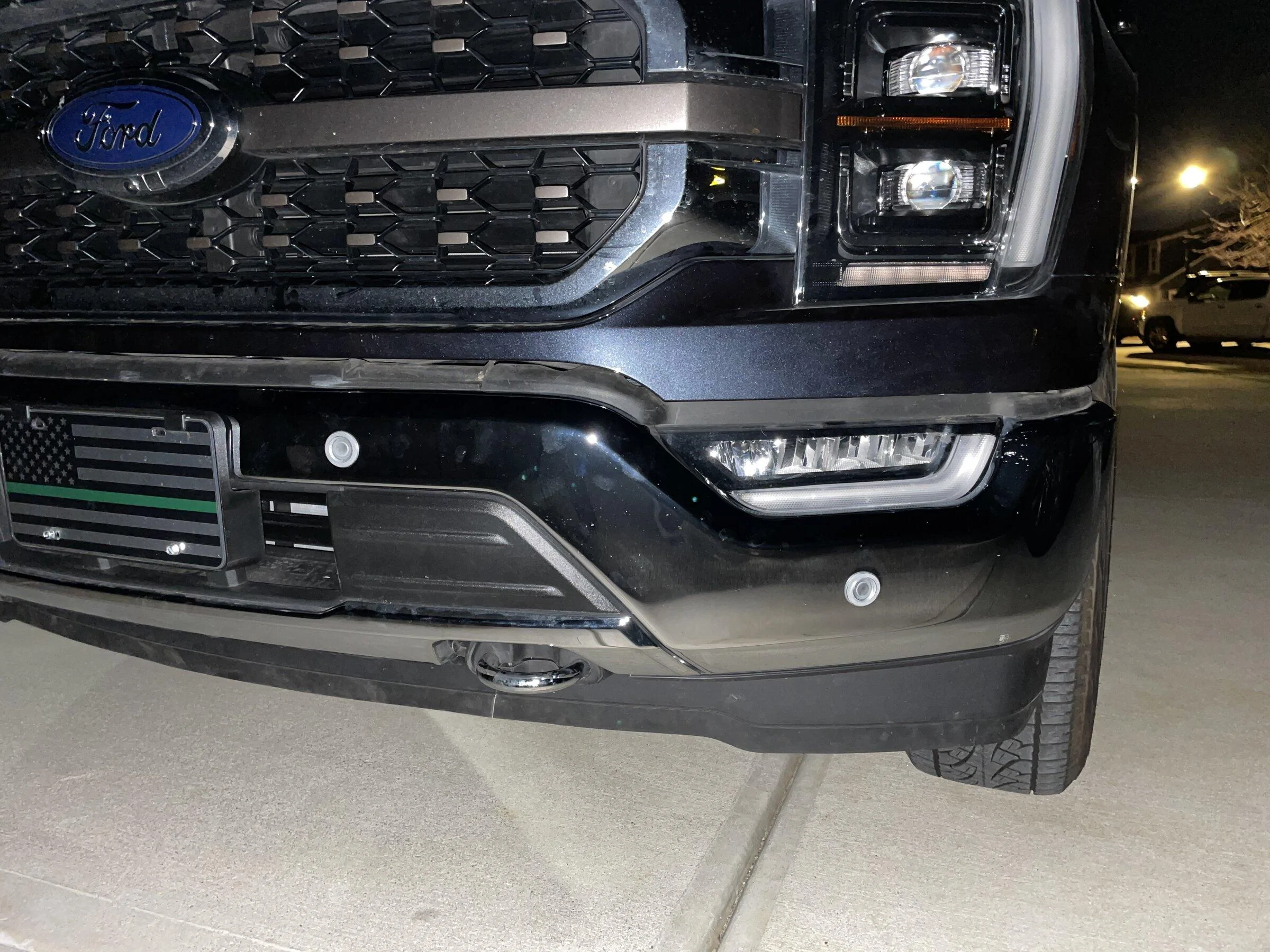 Ford F-150 Lightning proximity sensors on front bumper? B903AFDE-8361-495A-B9D1-0514C2F6978F