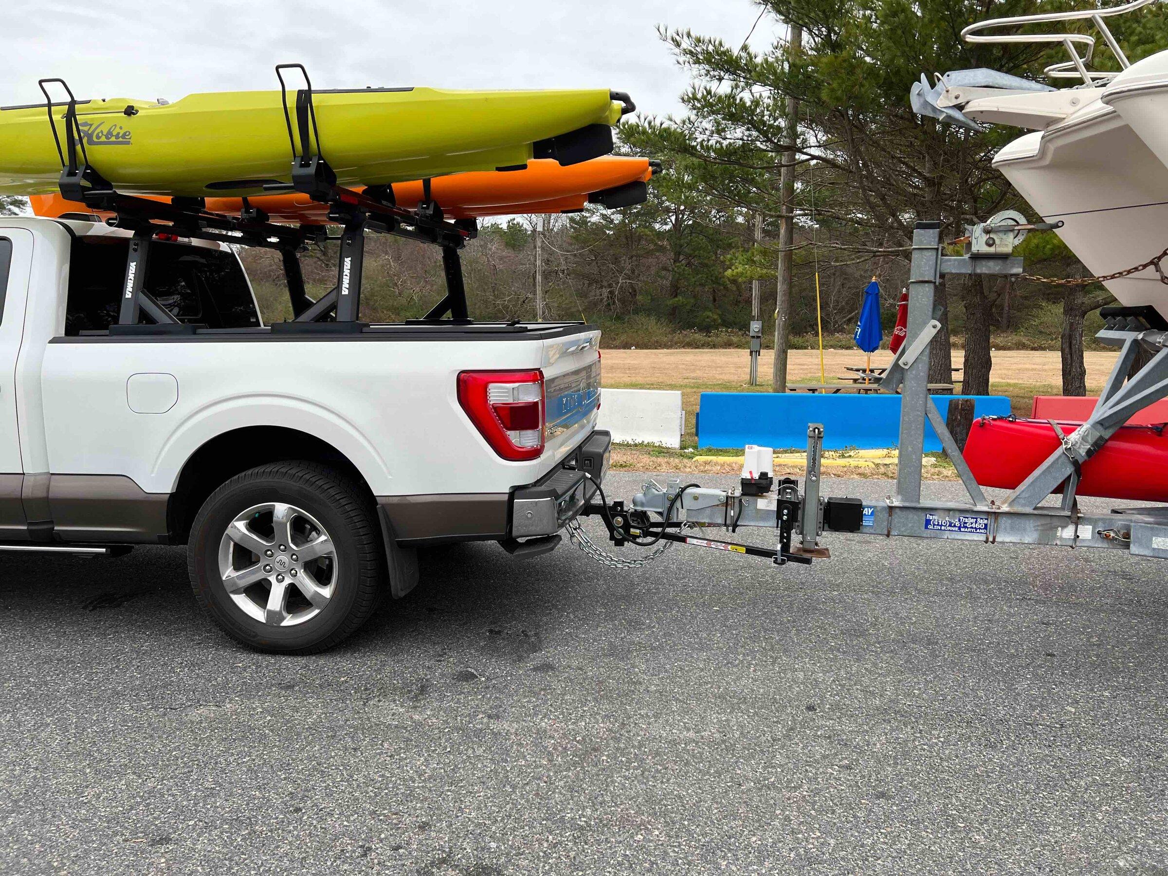 Ford F-150 Lightning Yakima Overhaul HD bed rack F150rack