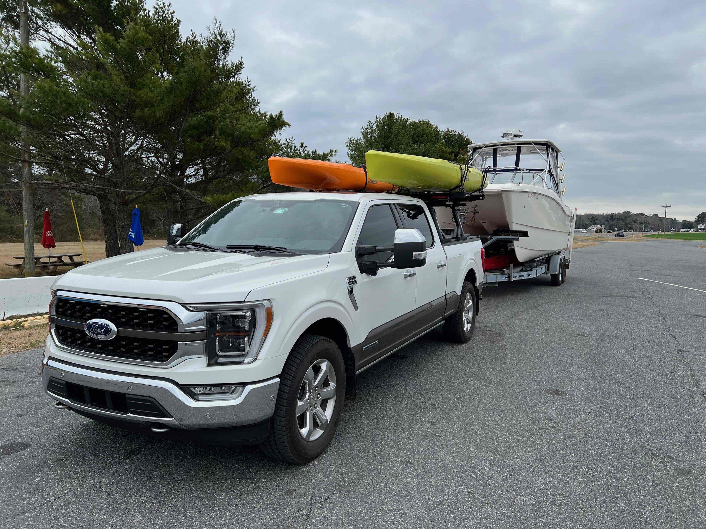 Ford F-150 Lightning Yakima Overhaul HD bed rack F150rack2