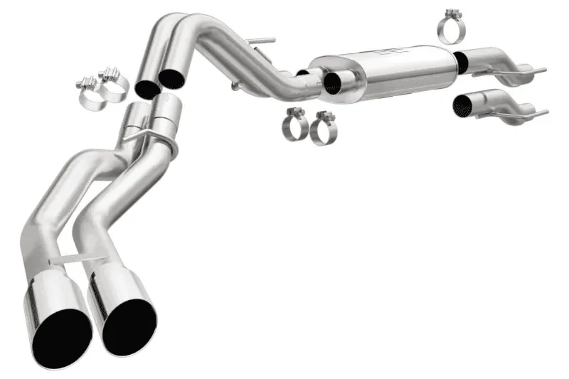 Ford F-150 Lightning 2015-2022 F150 Magnaflow Street-Series Twin Side-Exit Cat-Back Exhaust Kit 19565 1645132617720 Ford F-150 Lightning 2015-2022 F150 Magnaflow Street-Series Twin Side-Exit Cat-Back Exhaust Kit 19565 1645132617720