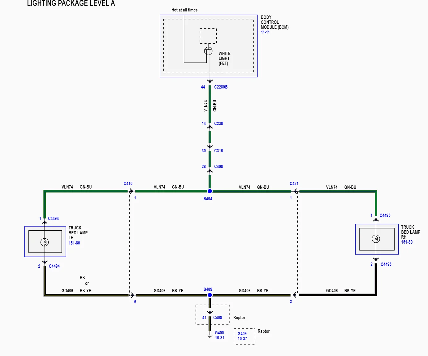 Ford F-150 Lightning Wiring Harness Plug Beside Spare Tire? Wiring