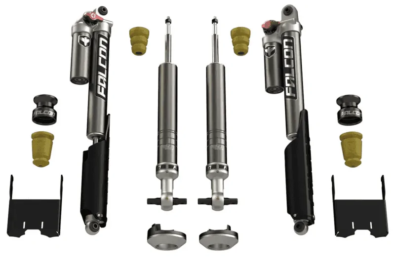 Ford F-150 Lightning 2015-2022 F150 Falcon Sport Tow/Haul Shock Leveling System 05-04-32-400-002 1645718760129 Ford F-150 Lightning 2015-2022 F150 Falcon Sport Tow/Haul Shock Leveling System 05-04-32-400-002 1645718760129