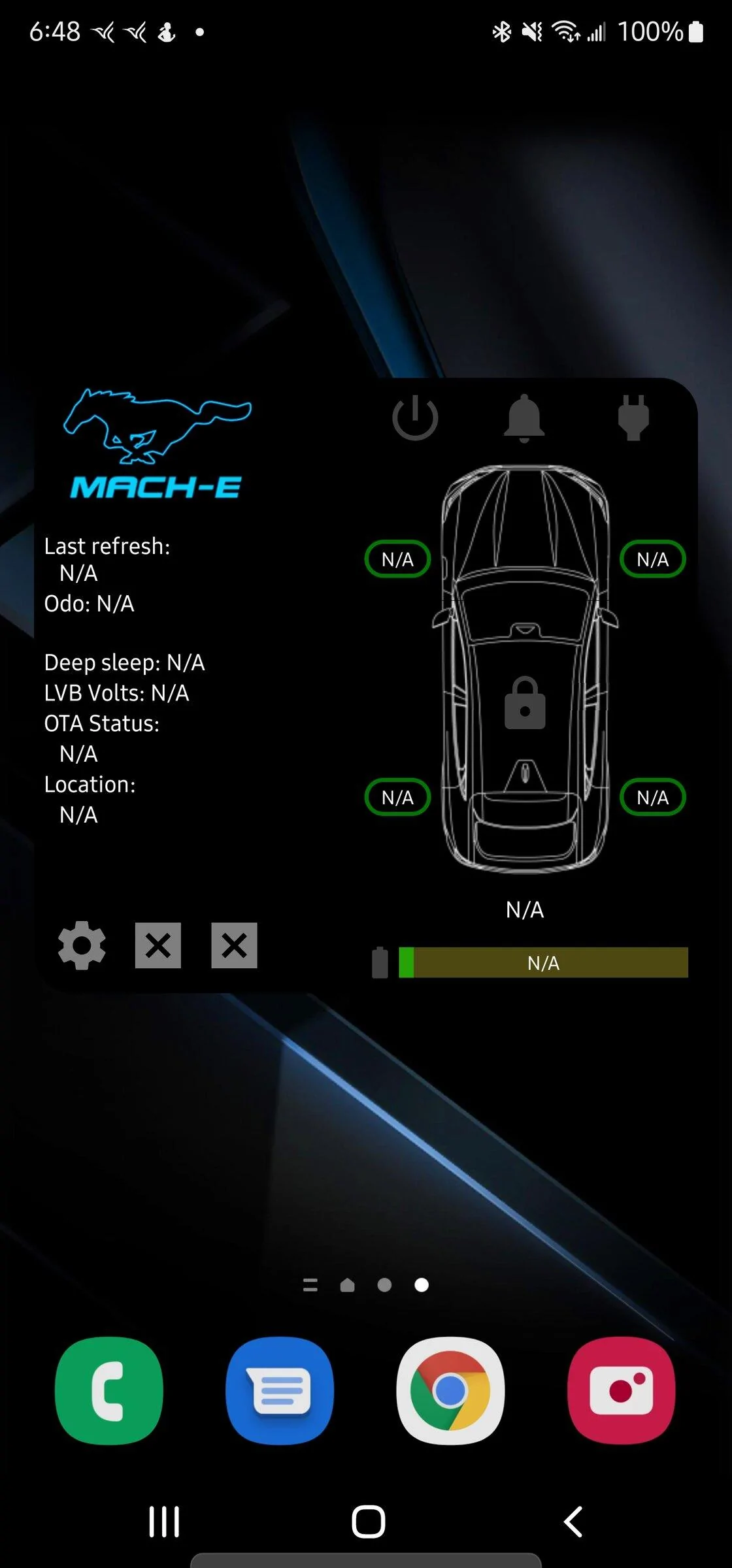 Ford F-150 Lightning Android widget Screenshot_20220226-184821_One UI Hom