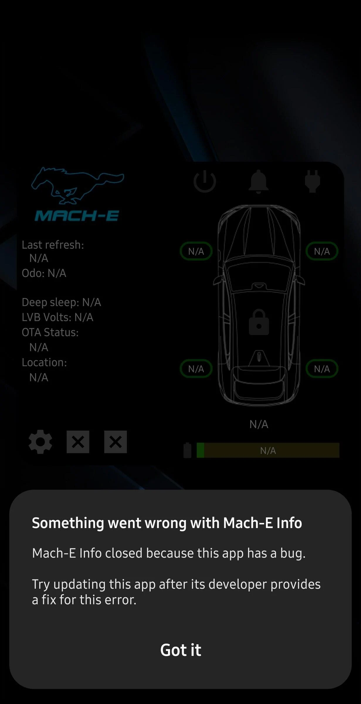 Ford F-150 Lightning Android widget Screenshot_20220226-184838_Device car