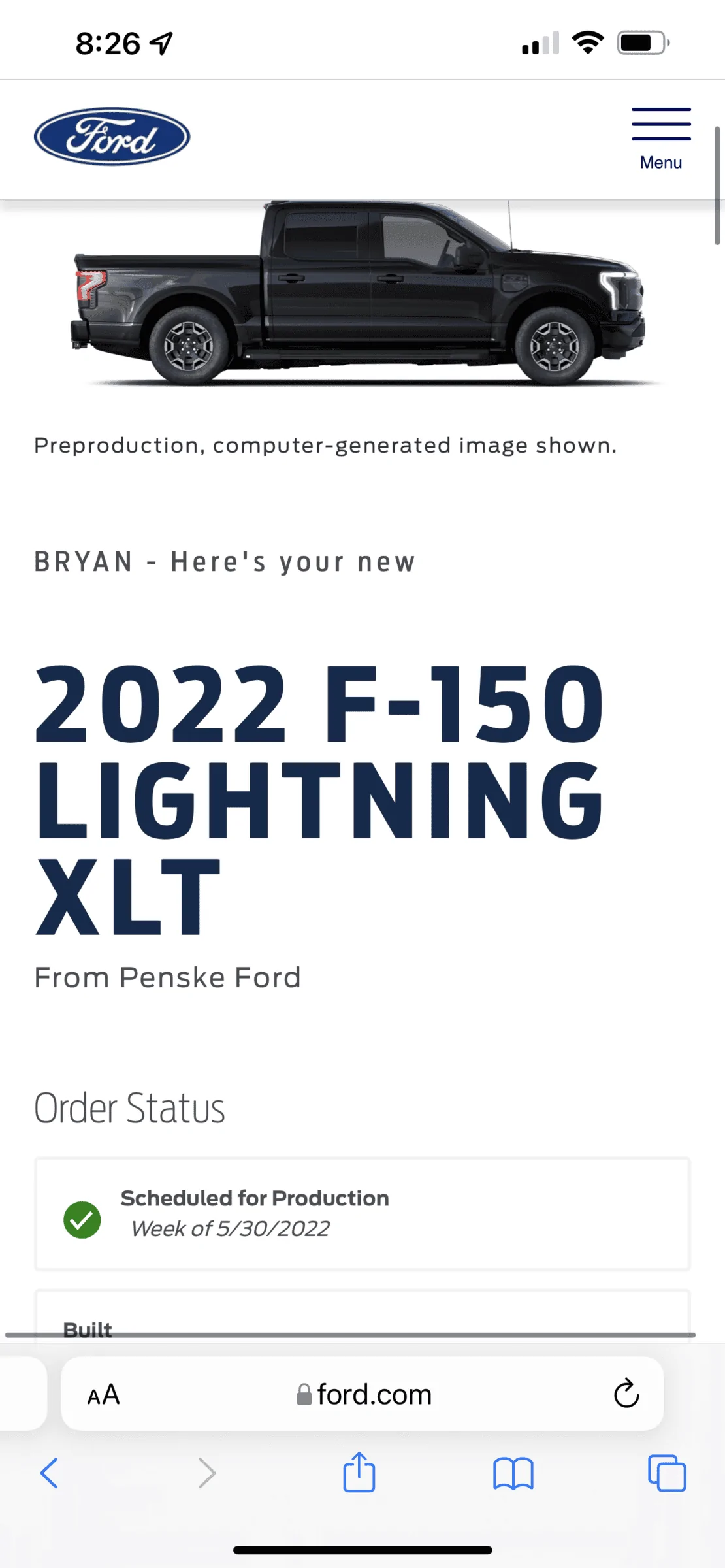 Ford F-150 Lightning XLT Standard Scheduled for Production!!!!!!! C8755179-D78E-41A1-B181-7ABE83876C17