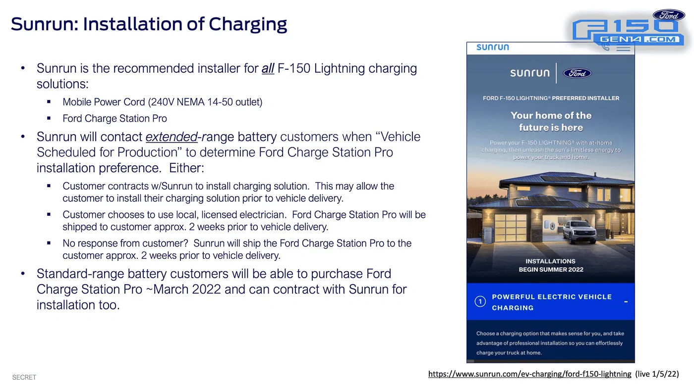 Ford F-150 Lightning Anyone been contacted for SunRun Installation ? 1646429421673