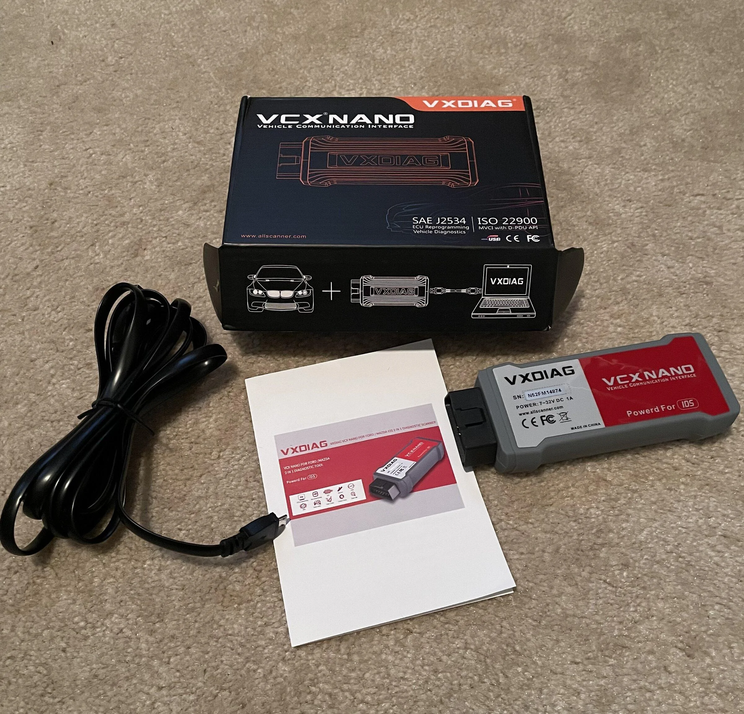 Ford F-150 Lightning SOLD VXDIAG VCX Nano (Red) Ford BAF7B276-3DFF-4C11-9A31-6110437D5F23