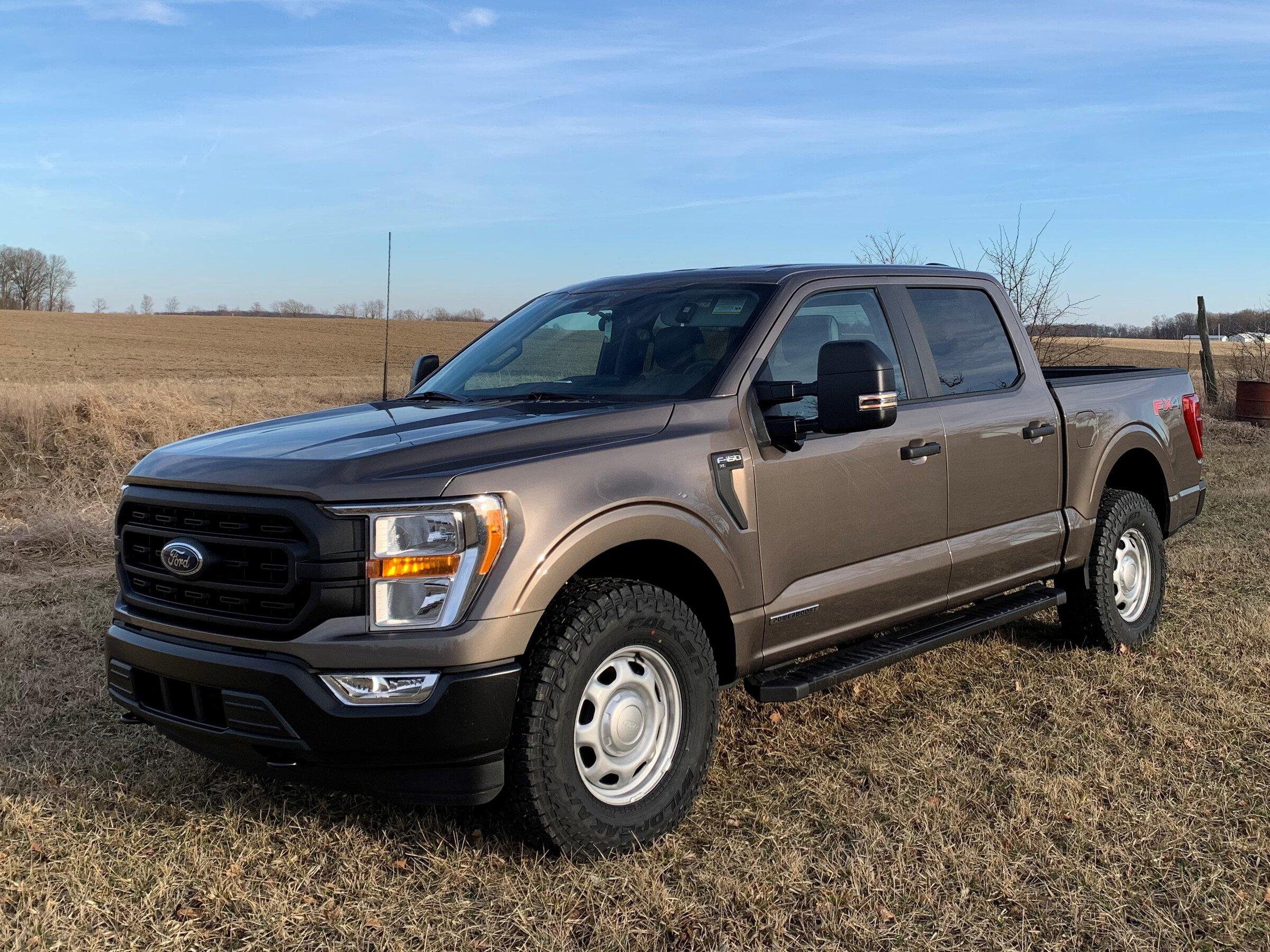 Ford F-150 Lightning 285/75 R17 Confirmed Fit With Stock Wheels and Suspension No Lift No Level IMG_0881