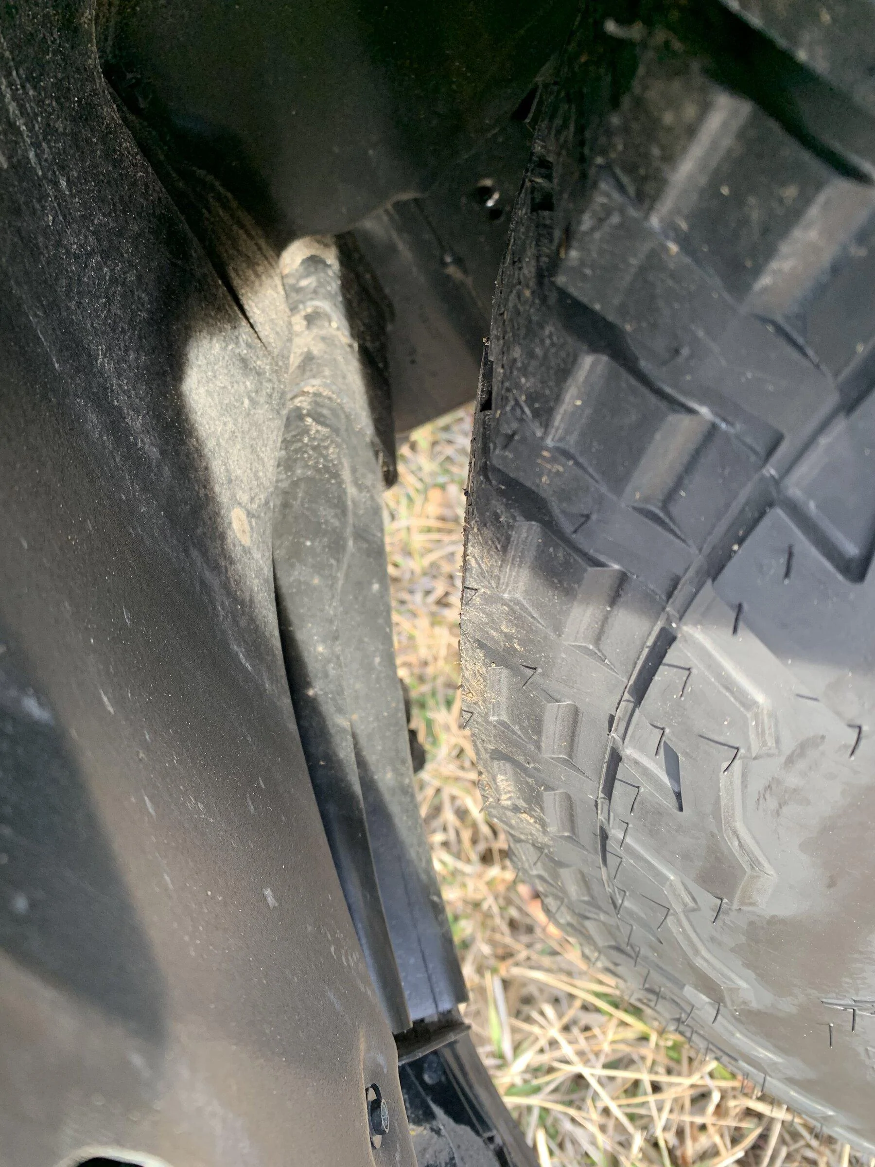 Ford F-150 Lightning 285/75 R17 Confirmed Fit With Stock Wheels and Suspension No Lift No Level IMG_0890
