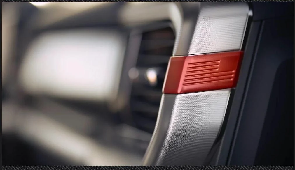 Ford F-150 Lightning Air vent trim flag Easter egg flag easter egg