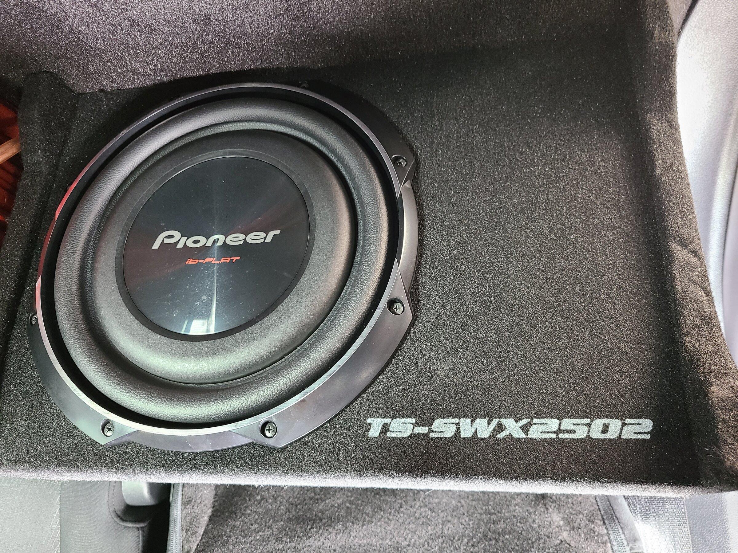 Ford F-150 Lightning Adding a Sub to non-unleashed BO system 20220321_131627