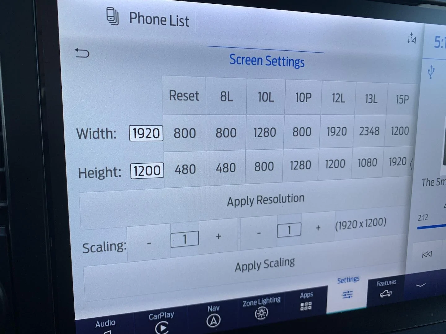 Ford F-150 Lightning Sync Bezel Diagnostics IMG_3836