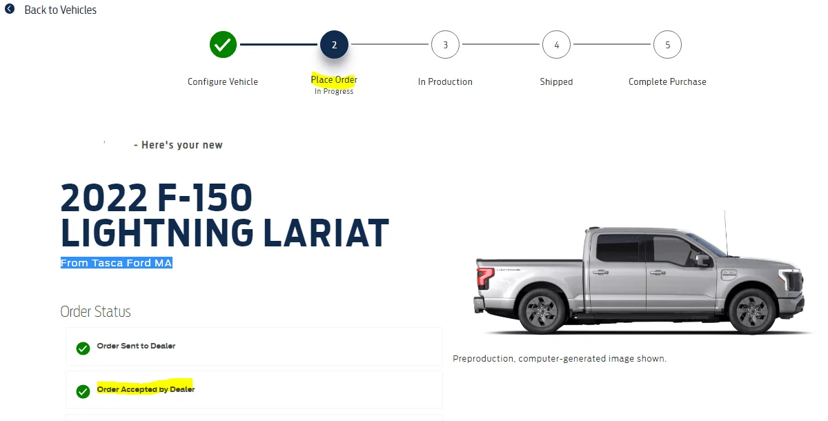 Ford F-150 Lightning 3/24 Who got a Lightning Production Date Today? 1648151862814