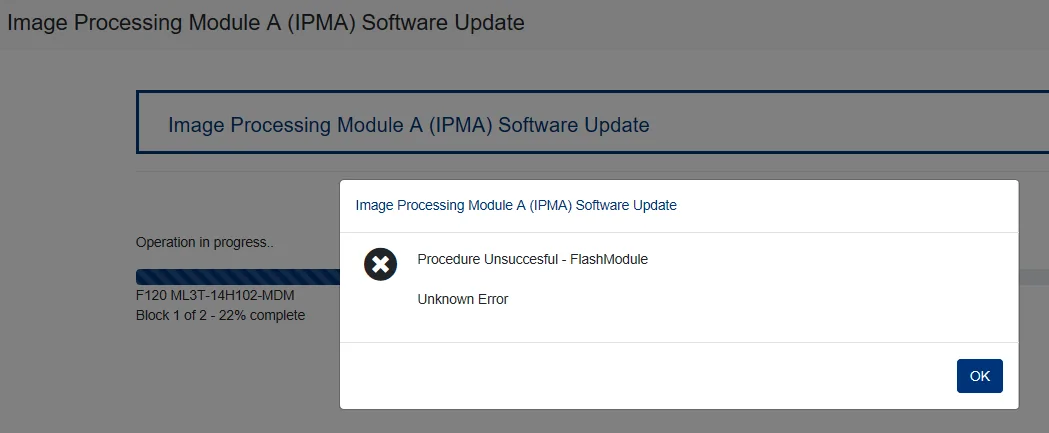 Ford F-150 Lightning ECU module programming guide using FDRS IPMA Error