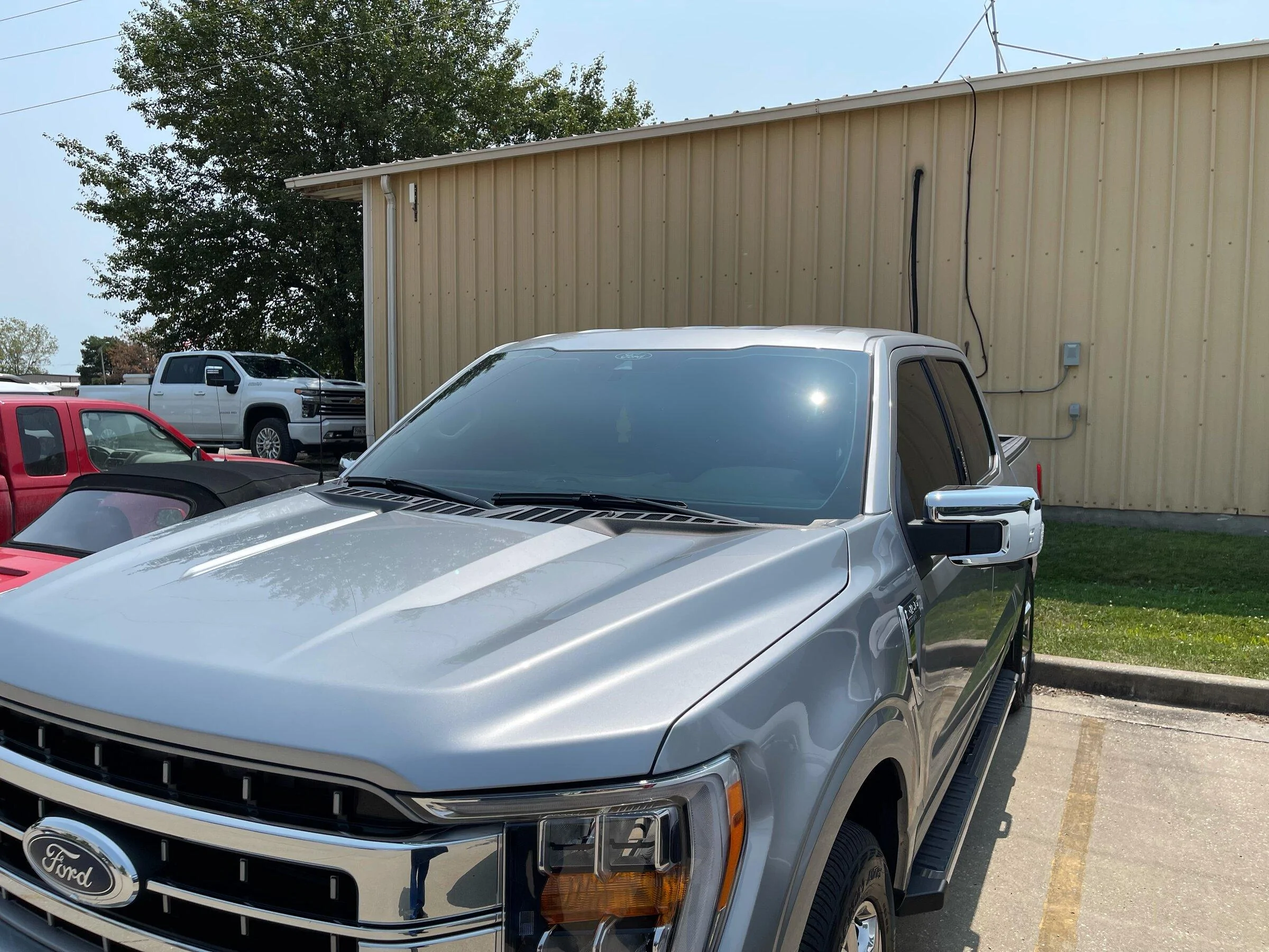 Ford F-150 Lightning So I tinted my front windshield.... 6F812D71-E4D8-4DD3-AC42-DF4C127B002A
