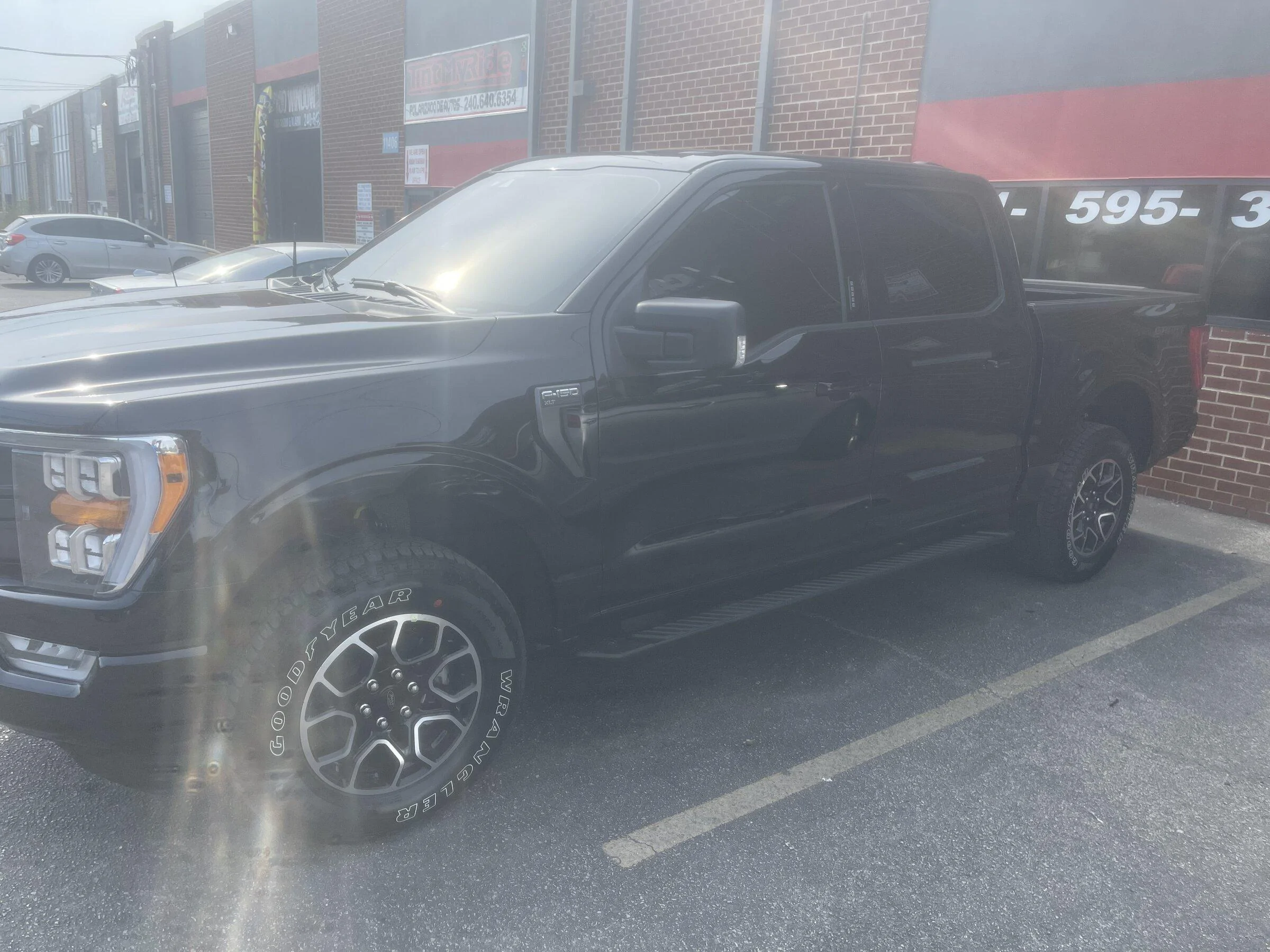 Ford F-150 Lightning So I tinted my front windshield.... 7A1D43BE-0D1C-4217-9CFB-6A1758A96E7B