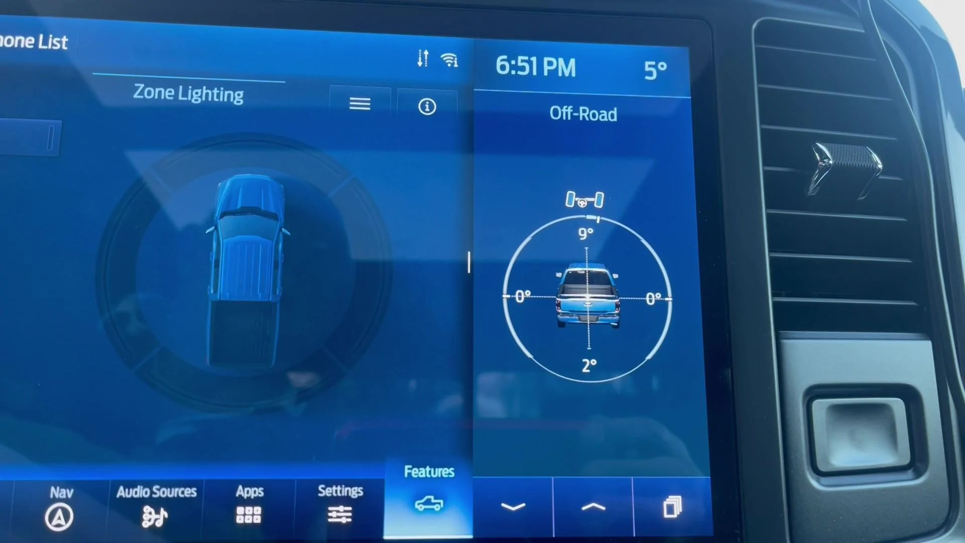 Ford F-150 Lightning Offroad page missing on Sync4 1648760412262