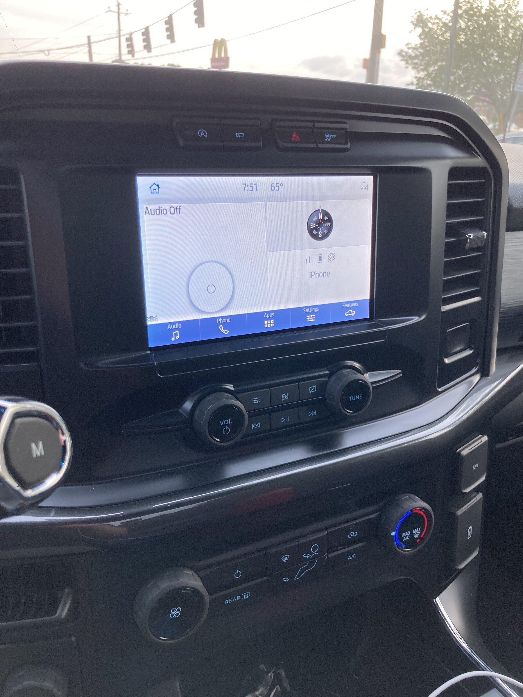 Ford F-150 Lightning Partial update? Interface issues. Ford site shows nothing to download. 5