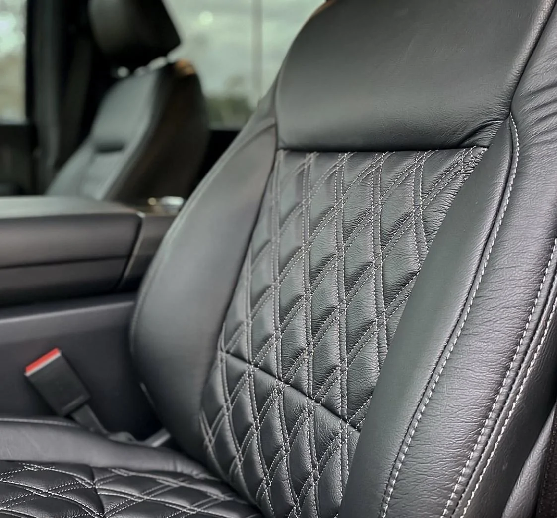 Ford F-150 Lightning For sale: Katzkin double stitch diamond leather 7EDC018A-736C-49A2-A9AB-70118121CB26