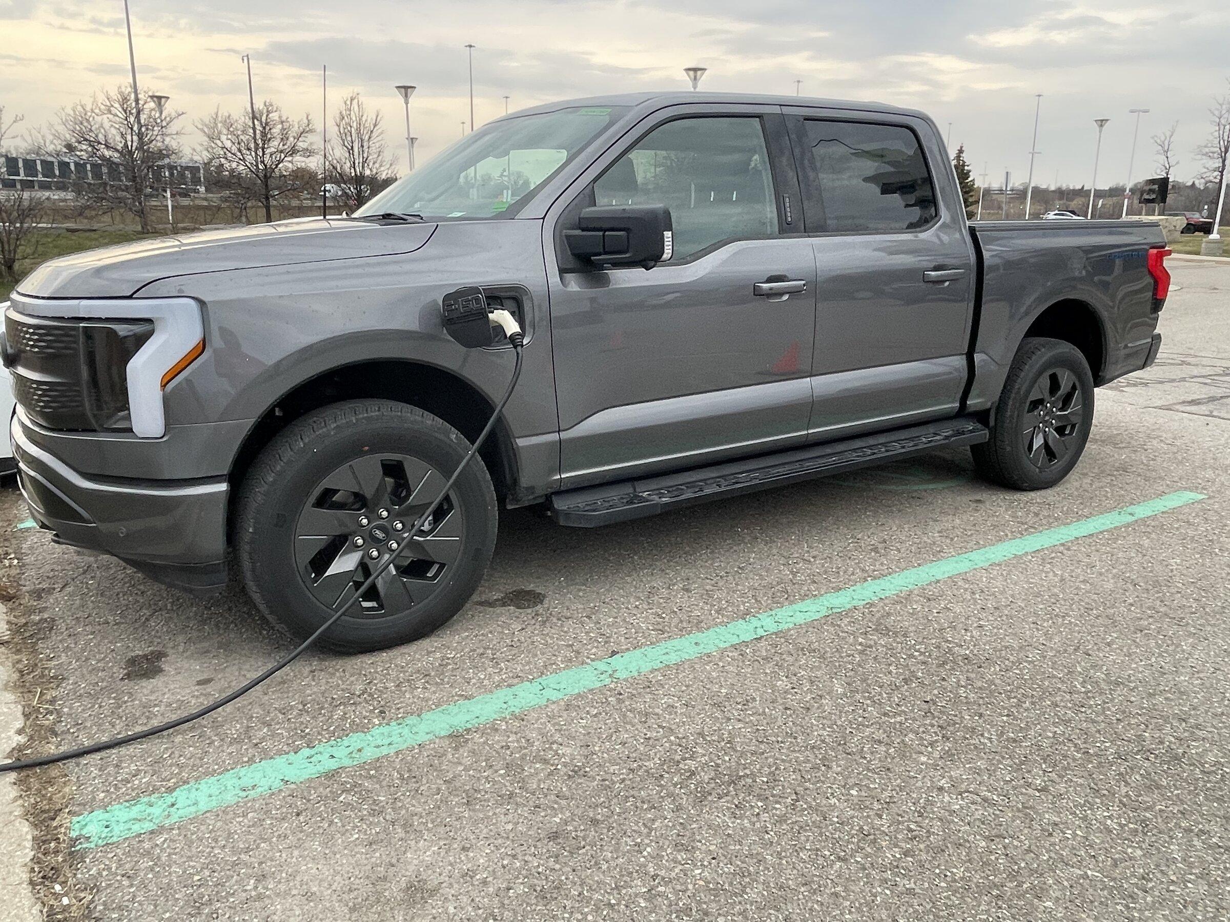 Ford F-150 Lightning Spotted: Carbonized Gray F-150 Lightning [Walkaround] 3FFBBC37-FB41-46FF-B0CD-35DB66BD6AE4