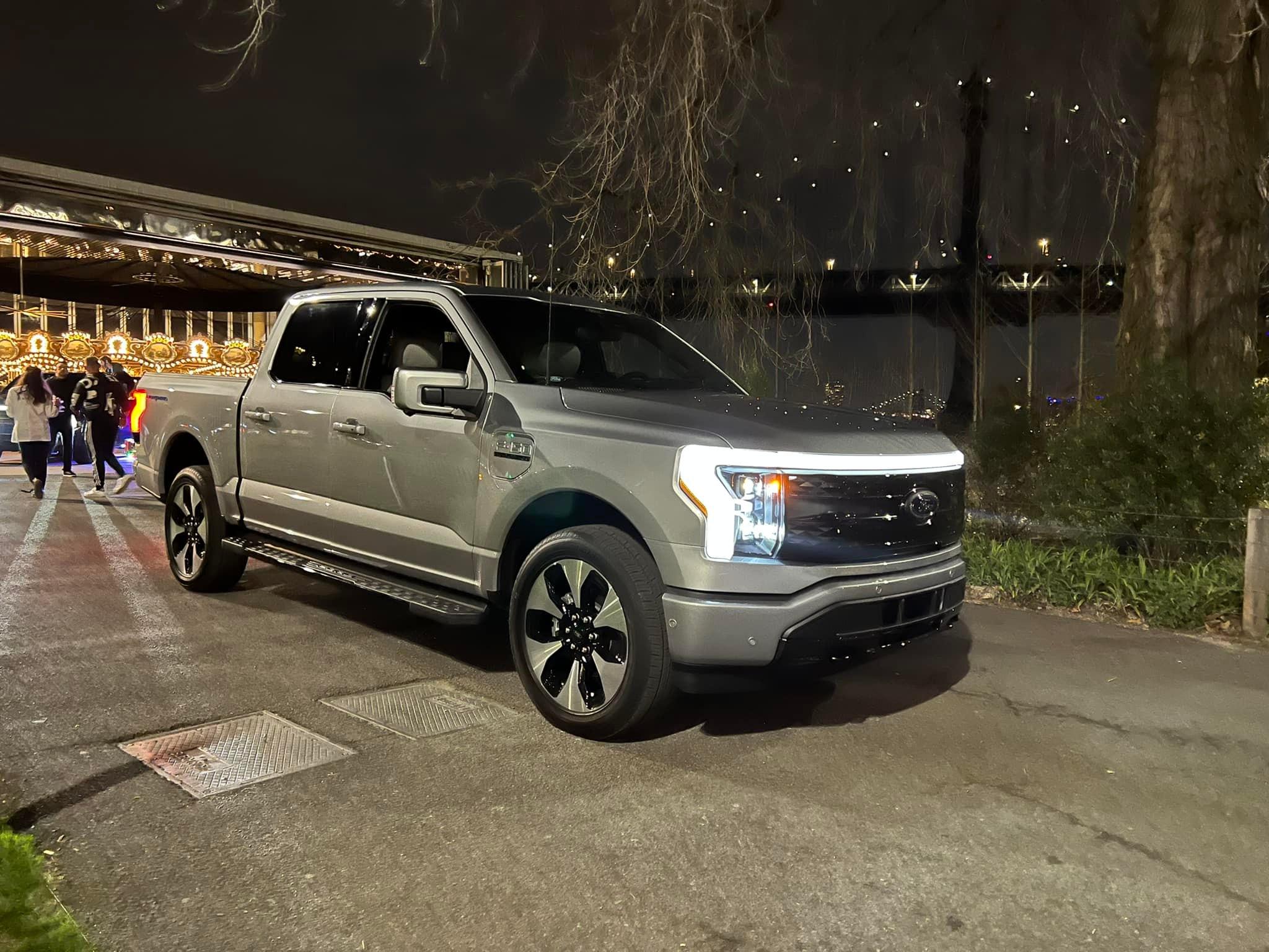 Ford F-150 Lightning ICONIC SILVER F-150 Lightning Photos & Club Iconic Silver F150 LIghtning 1