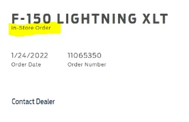 Ford F-150 Lightning Cannot Believe Ford's order process 1650395293581
