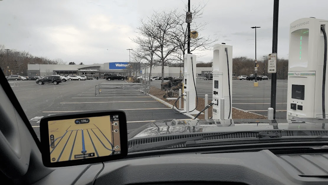 Ford F-150 Lightning How much is "Complimentary 250 kWh of DC fast charging at Electrify America stations" ? 1650643319200