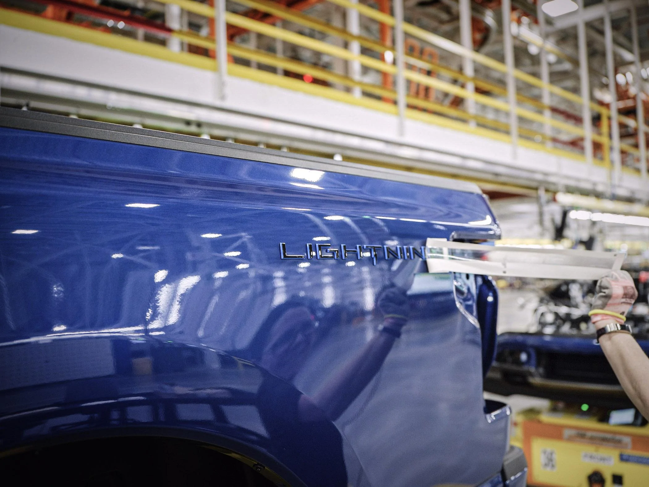 Ford F-150 Lightning 👷🏼♂️ Today Marks the Production Start For F-150 Lightning Trucks! -- Photos & Videos Rouge Electric Vehicle Center_18