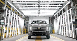 Ford F-150 Lightning You can't get there from here. Rouge Electric Vehicle Center_00