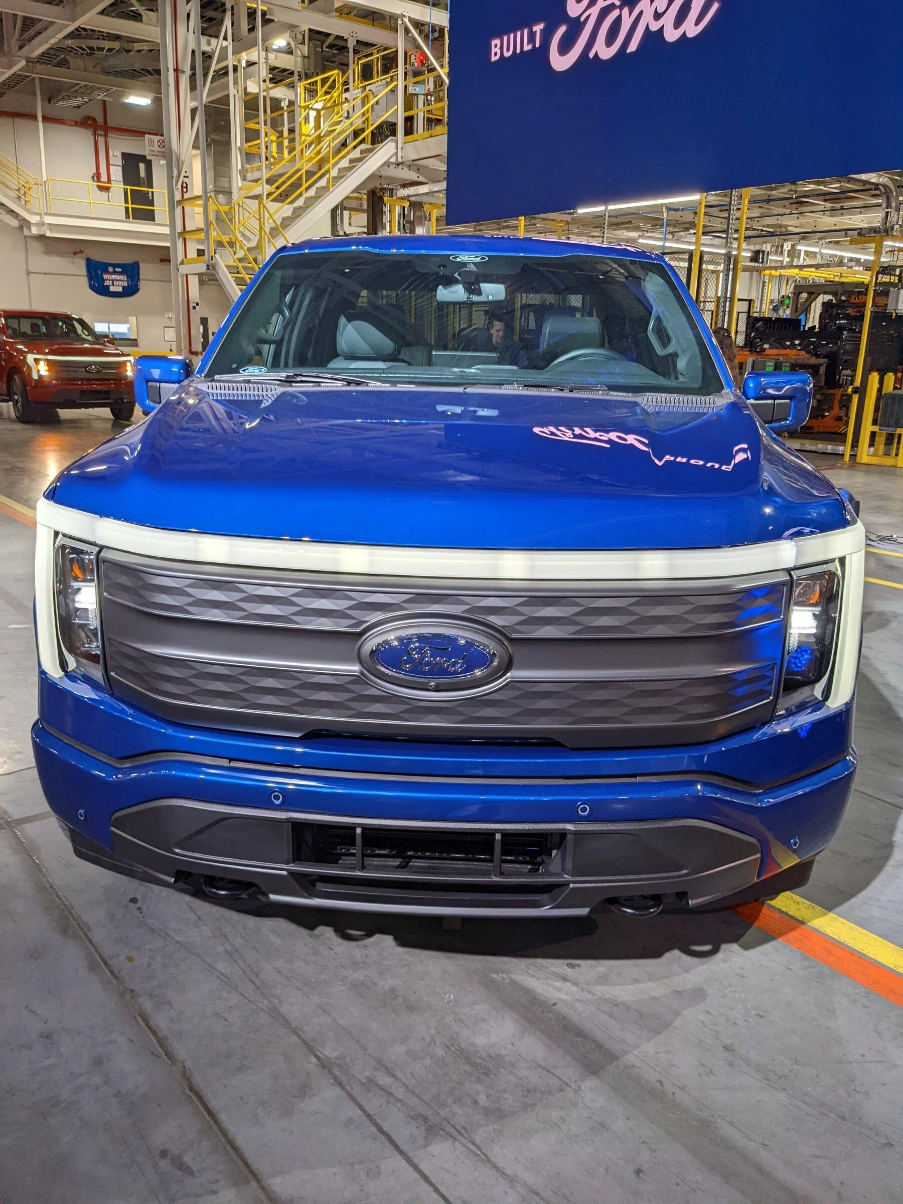 Ford F-150 Lightning Attended F-150 Lightning Launch Event -- Writeup, Photos, Max Payload, GVWR pxl_20220426_184826429-night-jpg