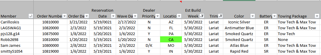 Ford F-150 Lightning My build date just moved another month later.... anyone else? 1651148355810