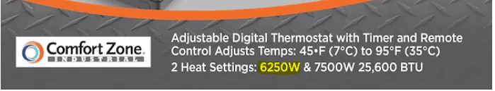 Ford F-150 Lightning Garage heater 1651507139622