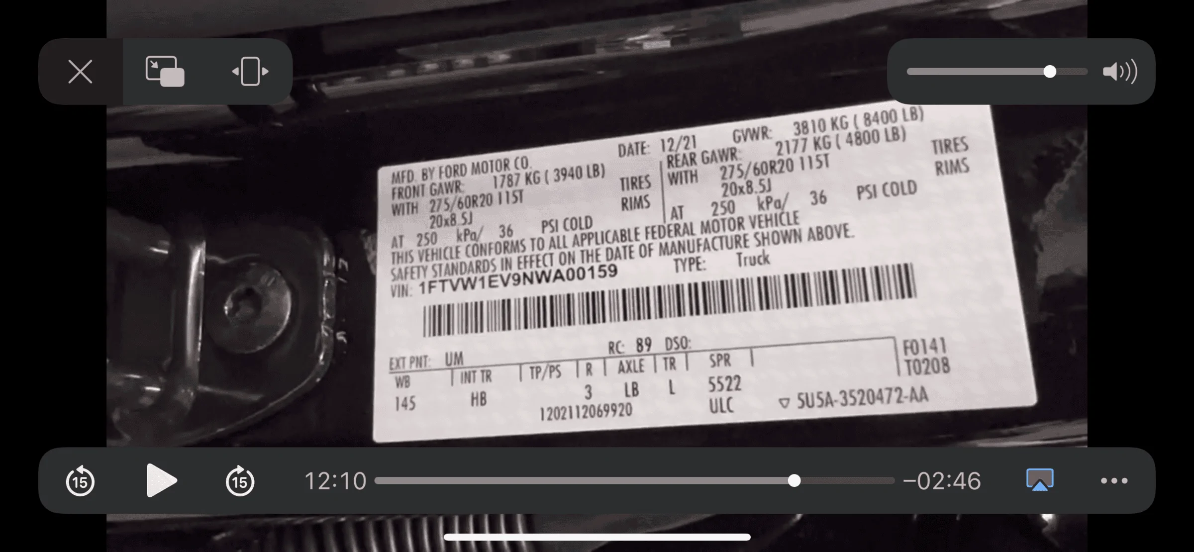 Ford F-150 Lightning Door Sticker Thread (GVWR / Payload / Tire and Loading Figures Label). Help and Add Yours! 54e6141a-c494-4854-8eac-b75f4ece9b00-png