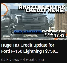 Ford F-150 Lightning Lighting battery dies after 60 miles of towing - does anyone have more info on this? 1651791190576