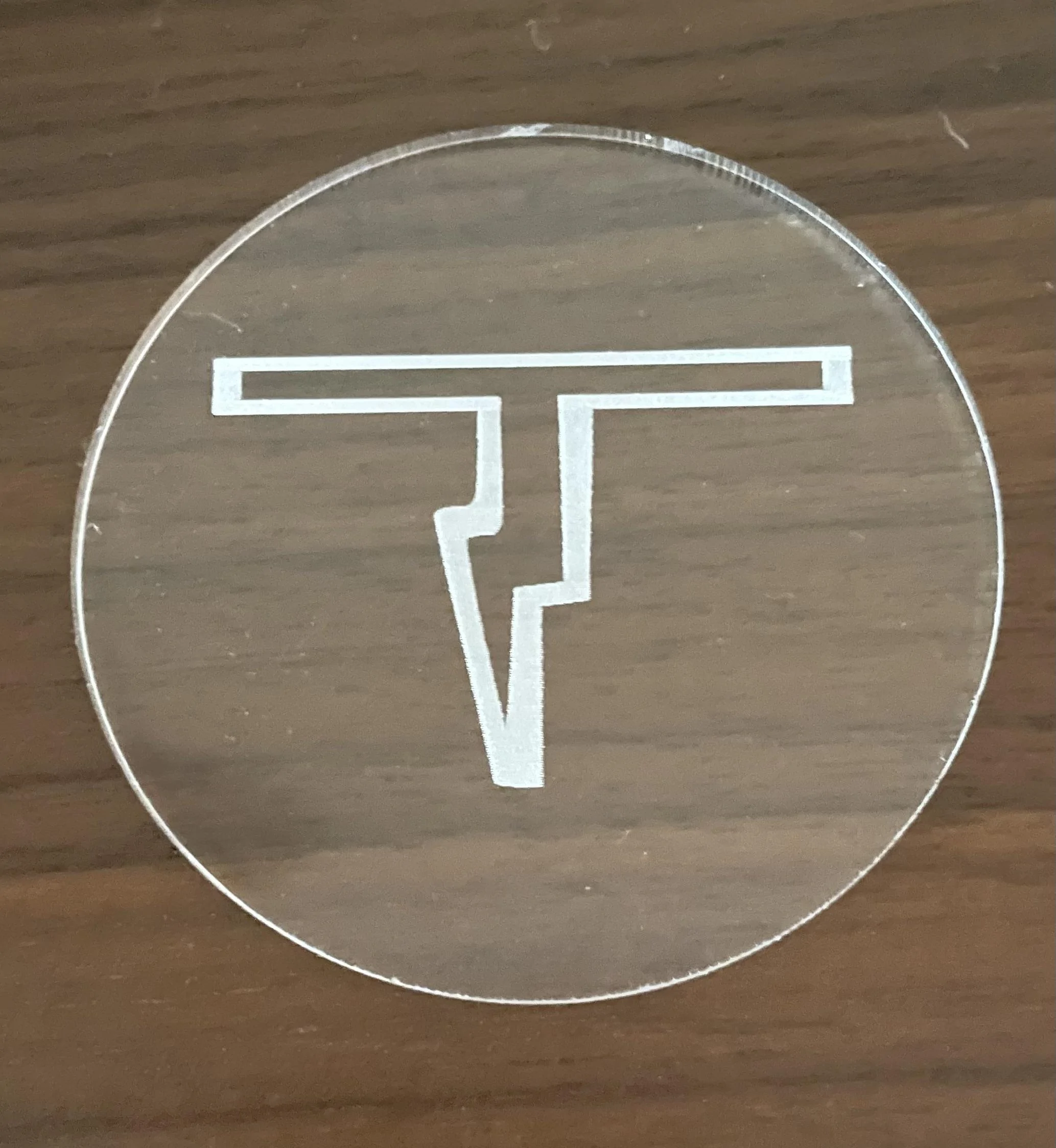 Ford F-150 Lightning Lightning cupholder discs - for ambient lights IMG_1230