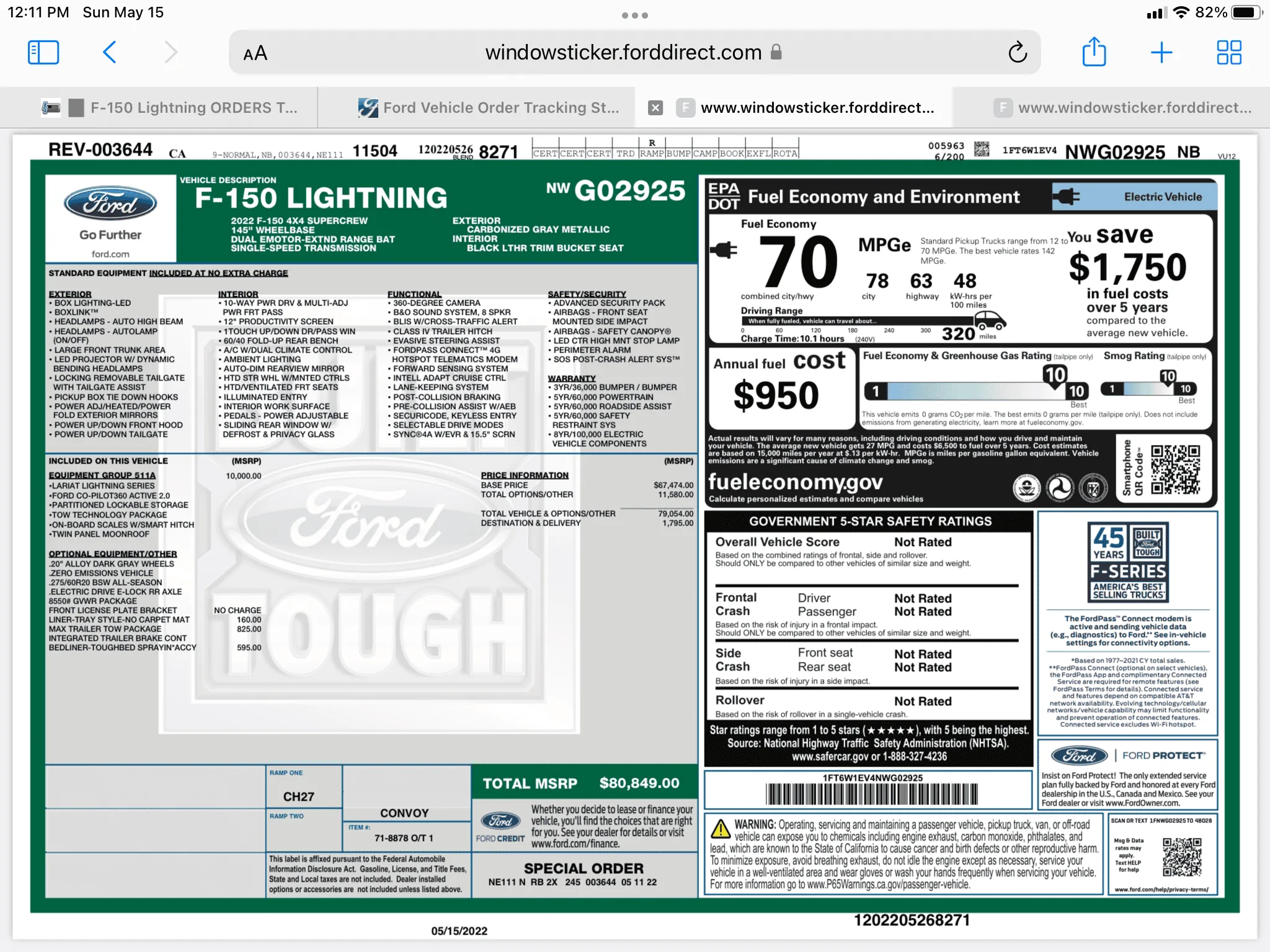 Ford F-150 Lightning ✅ 5/23 Lightning Build Week Group 606712AA-DDC2-4A3A-9E71-019BB10935BD