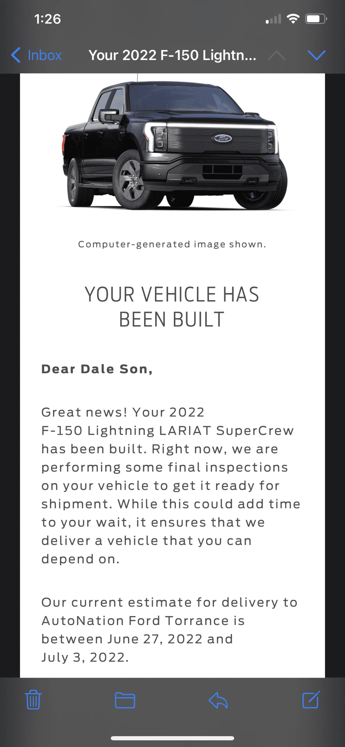 Ford F-150 Lightning ✅ 5/16 Lightning Build Week Group F1ECC7A5-7070-4BFF-8BE6-C4BA779E2FA4