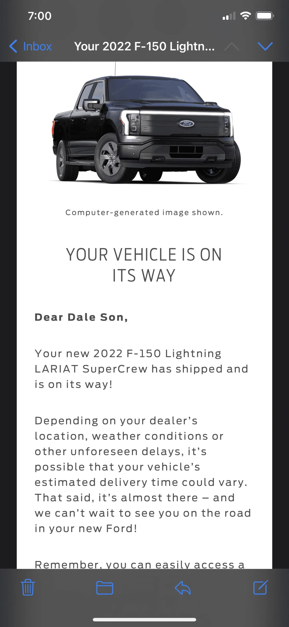 Ford F-150 Lightning ✅ 5/16 Lightning Build Week Group A07F42CA-E01D-489D-9F80-0C0207E08A59