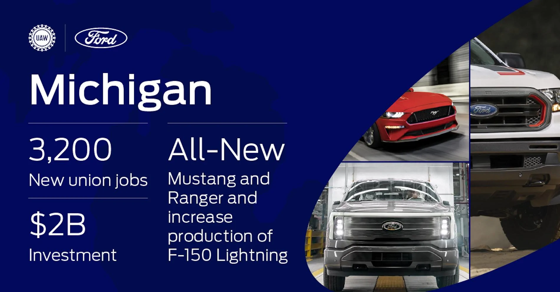 Ford F-150 Lightning Ford Announces 6,300 New Jobs & Upgrading Plants to Deliver More F-150 Lightning & 7th Gen Mustang Coupe ford-economic-announcement_02-jpg