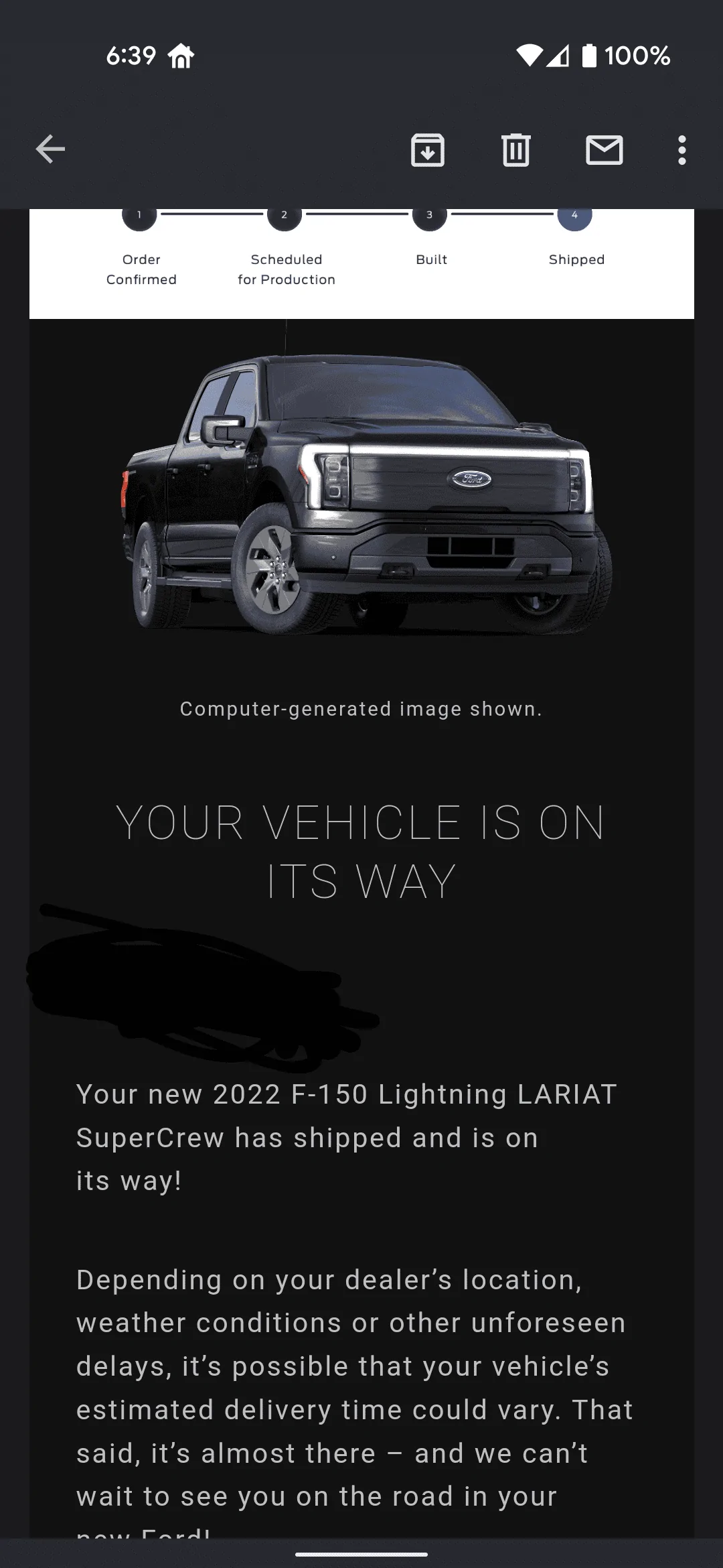 Ford F-150 Lightning ✅ 5/2 Lightning Build Week Group Screenshot_20220606-063901