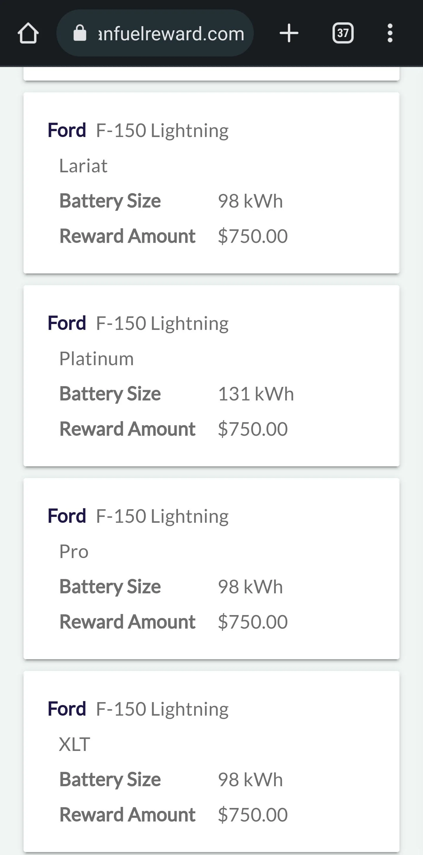 Ford F-150 Lightning New Lightning Owner Observations, Review & Questions -- Chime in Here Screenshot_20220611-133350_Chrom