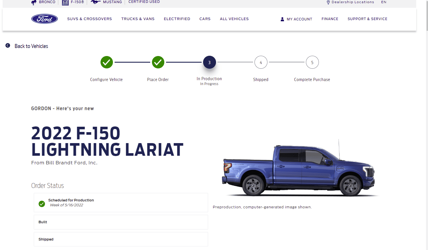 Ford F-150 Lightning ✅ 5/16 Lightning Build Week Group 1655150034387