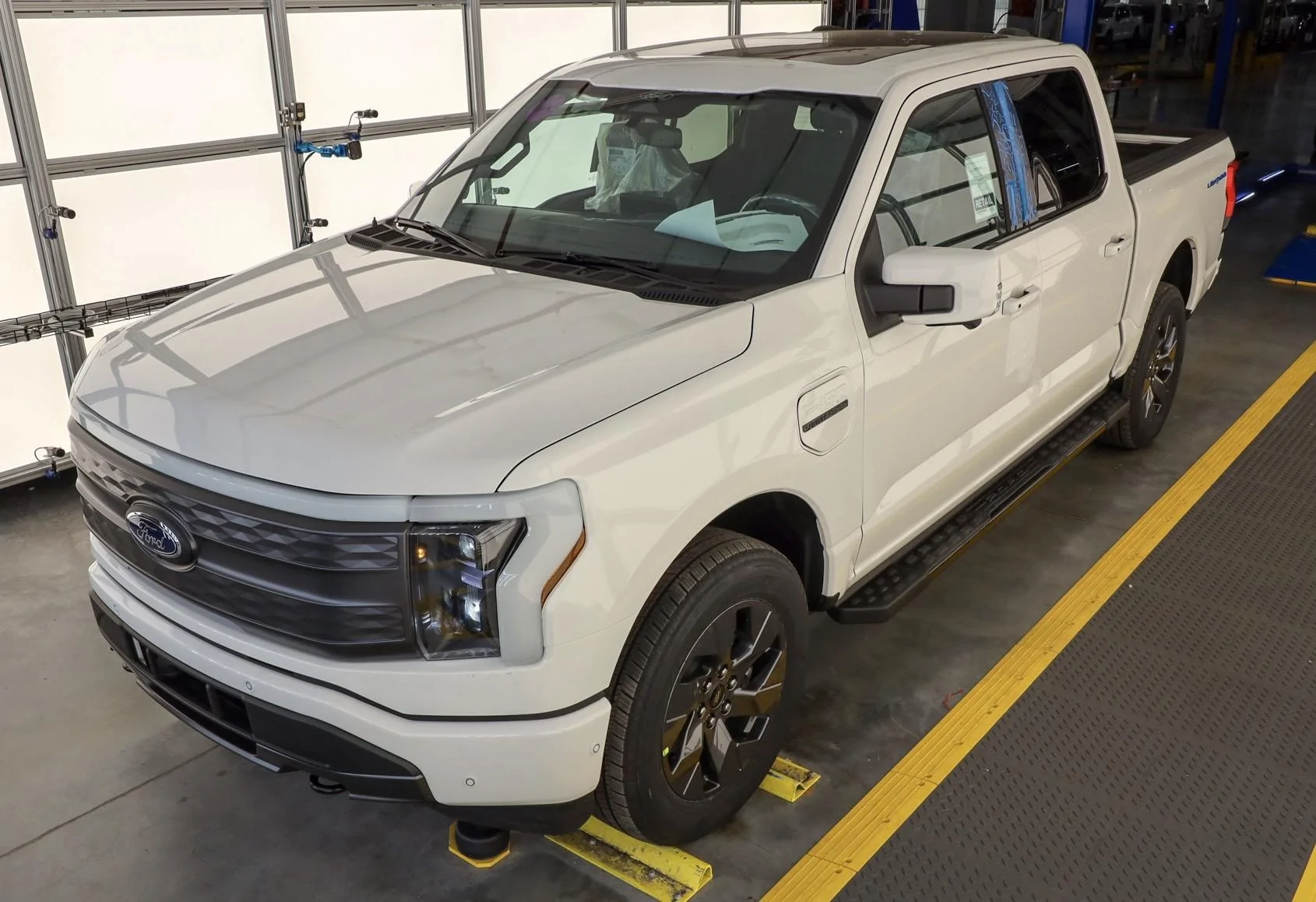 Ford F-150 Lightning Holy Cow, my truck showed up early! date 2022-06-17 at 10.32.43 AM