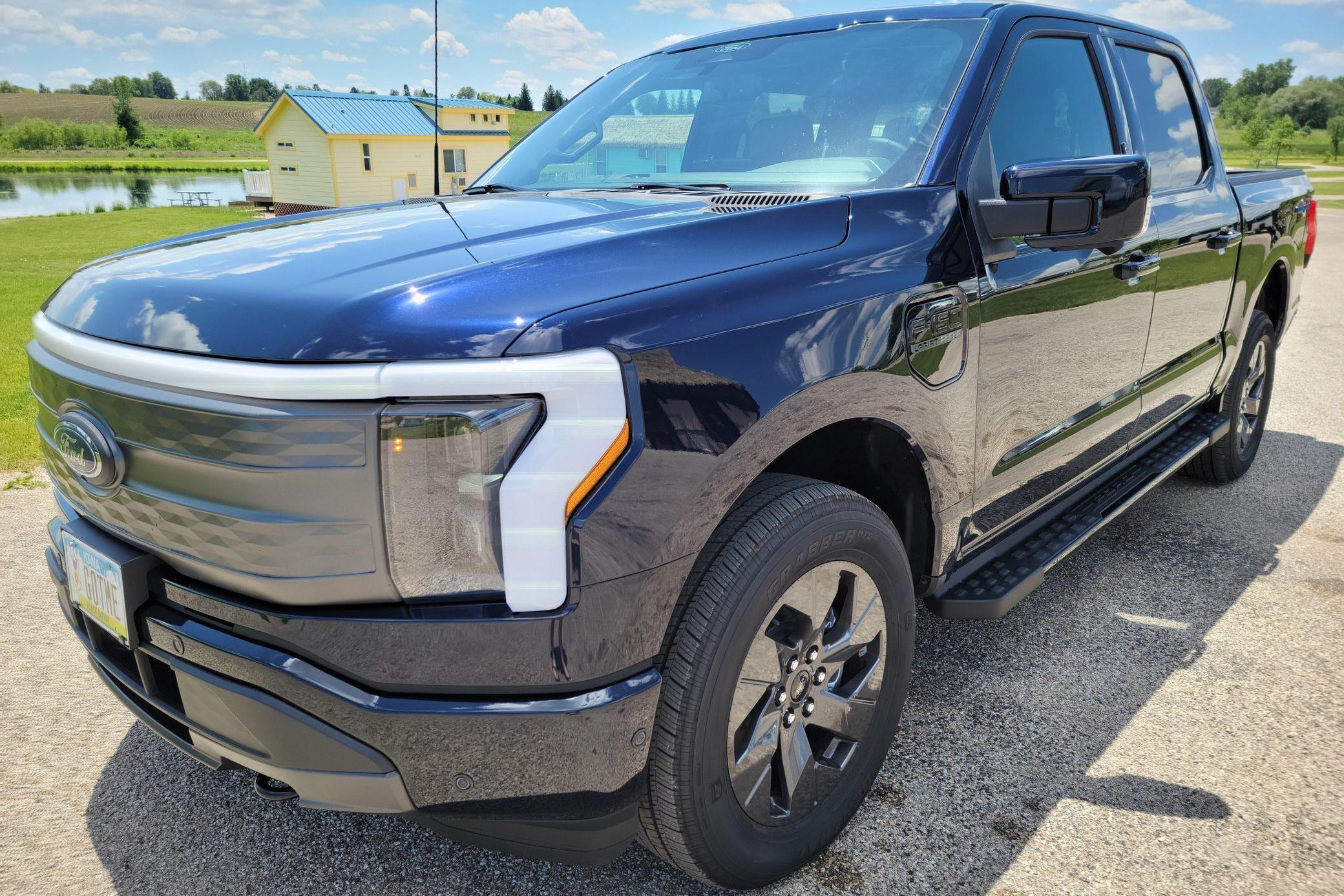 Ford F-150 Lightning ANTIMATTER BLUE F-150 Lightning Photos & Club 1