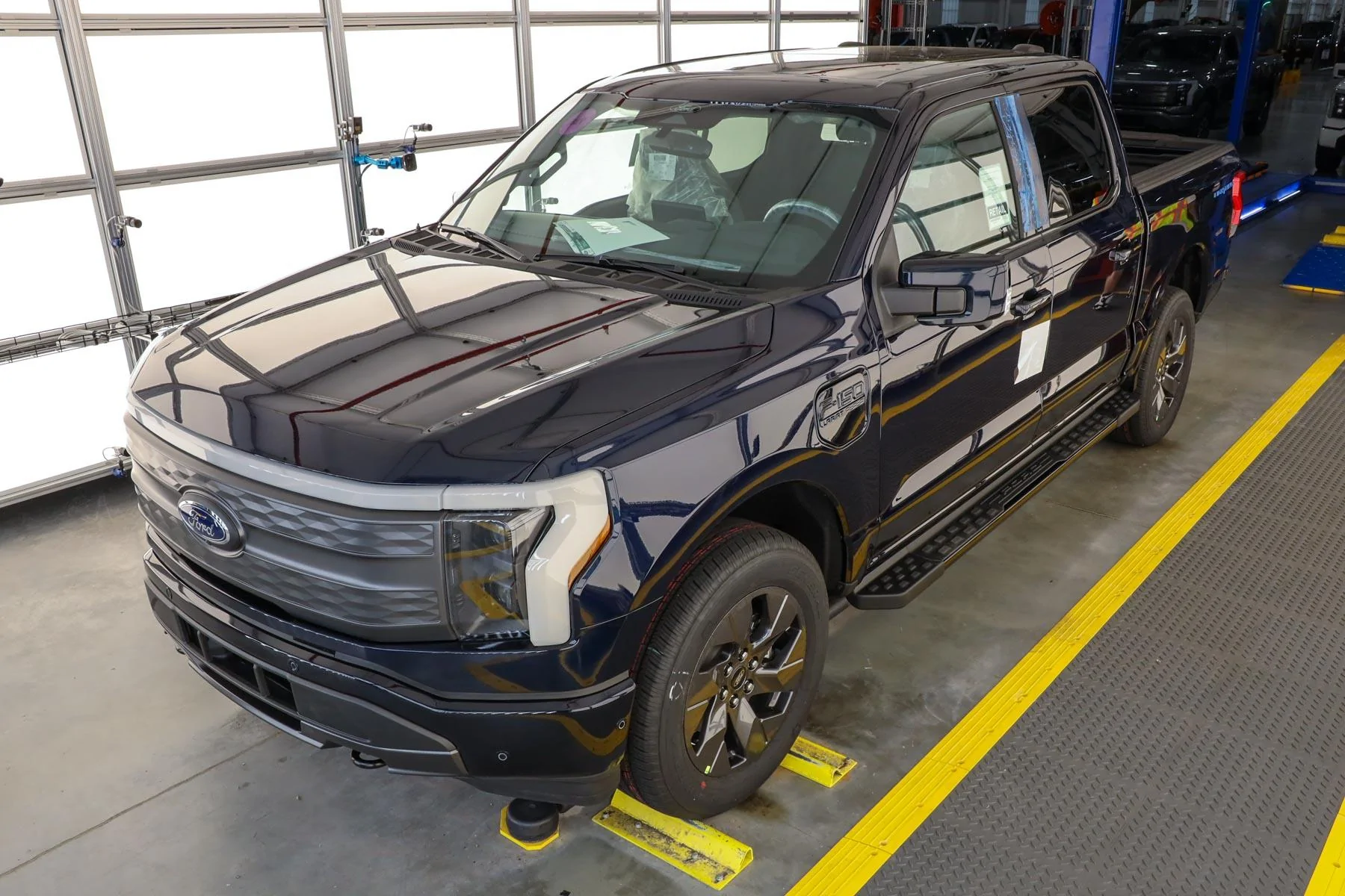 Ford F-150 Lightning ANTIMATTER BLUE F-150 Lightning Photos & Club imag